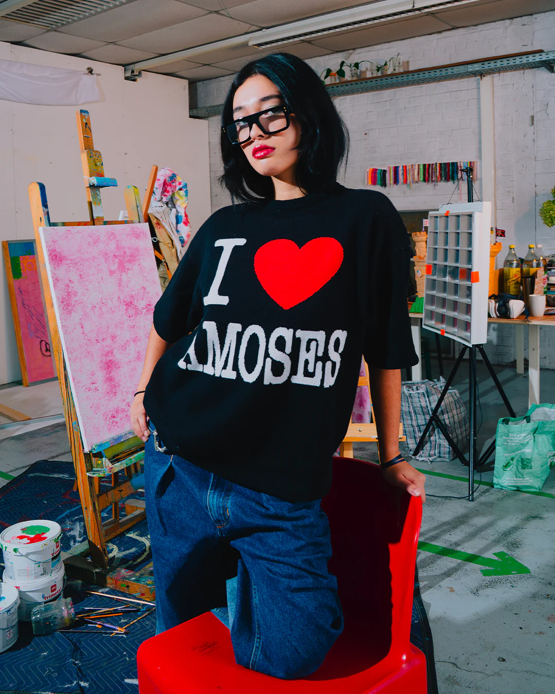 I LOVE AMOSES TEE - Image 4