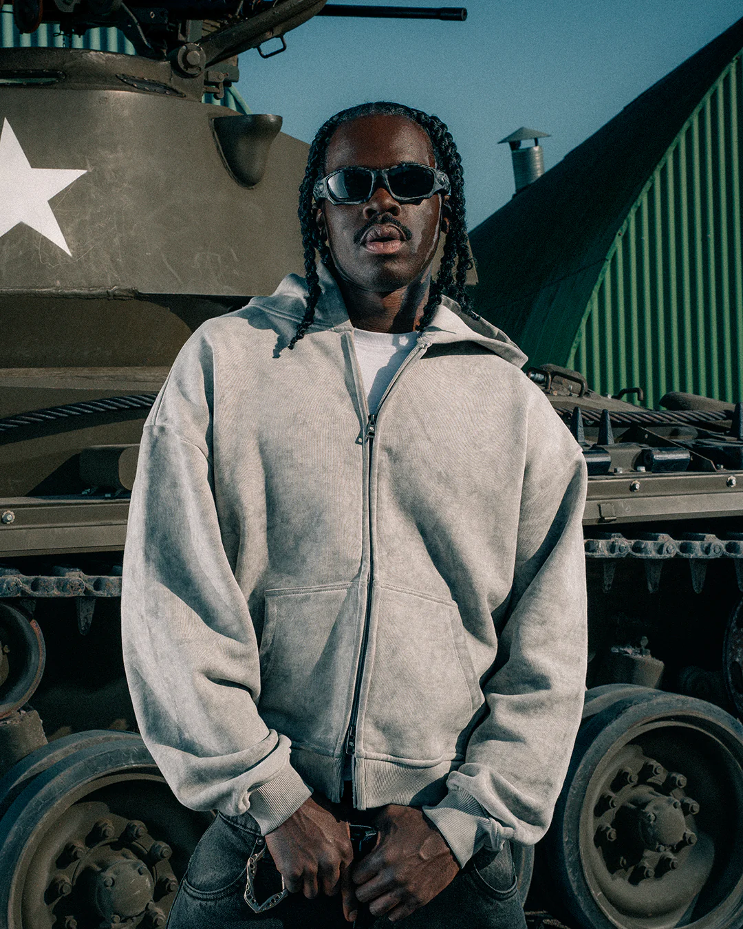 INK ZIP-HOODIE - Image 4